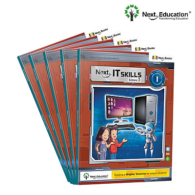 Next IT Skills Linux Computer Science Textbook for CBSE for - Secondary School Level 1 / Class 1