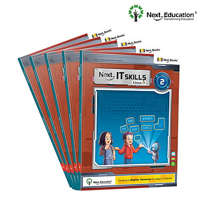 Next IT Skills Linux Computer Science Textbook for CBSE for - Secondary School Level 2 / Class 2