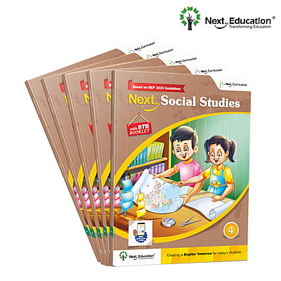 Next Social Studies Book for CBSE book for class 4 / Level 4 New Education Policy (NEP) Edition - Secondary School