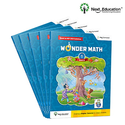 Wonder Math WorkBook for - Secondary School CBSE 1st class / Level 1 Book B New Education Policy (NEP) Edition