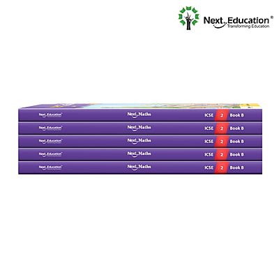 Next Maths - Secondary School ICSE book for 1st class / Level 2 Book B