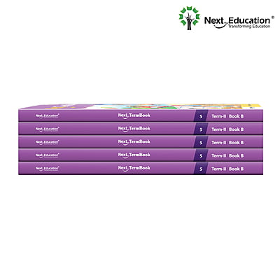 Next Term 2 Book combo WorkBook with Maths, English and EVS for class 5 / level 5 Book B