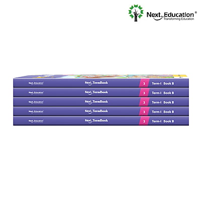 Next Term 1 Book combo WorkBook with Maths, English and EVS for class 3 / level 3 Book B