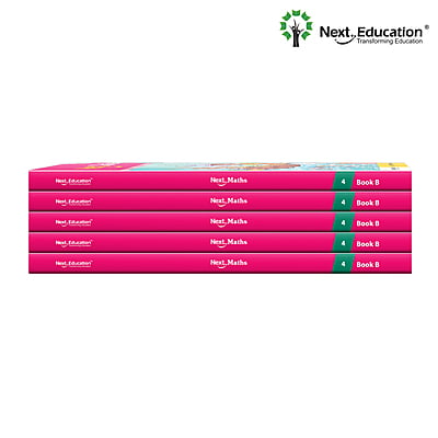 Next Maths CBSE Text book for class 4 Book B - Secondary School