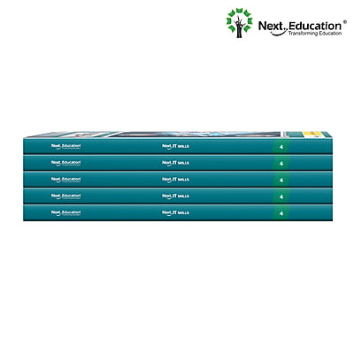 Next IT Skills Computer TextBook for CBSE Class 4 / Level 4 - Secondary School