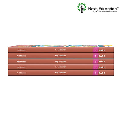 Next Semester class 3 combo CBSE Textbook Maths + English + Environmental science Book B