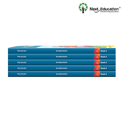Wonder Math TextBook for - Secondary School CBSE 2nd class / Level 2 Book A New Education Policy (NEP) Edition