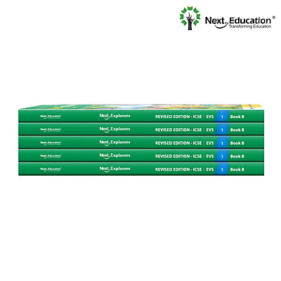 Next Explorers Environmental Studies (EVS) WorkBook for - Secondary School ICSE Class 1 / Level 1 - Book B Revised Edition