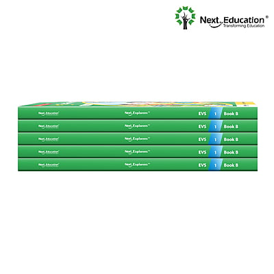 Next Explorers Environmental Studies (EVS) WorkBook for - Secondary School CBSE Class 1 / Level 1 - Book B New Education Policy (NEP) Edition Next Explorers Environmental Studies (EVS) WorkBook for - Secondary School CBSE Class 1 / Level 1 - Book B New Education Policy (NEP) Edition