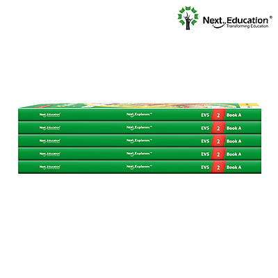 Next Explorers Environmental Studies (EVS) TextBook for - Secondary School CBSE Class 2 / Level 2 - Book A New Education Policy (NEP) Edition - Next Education