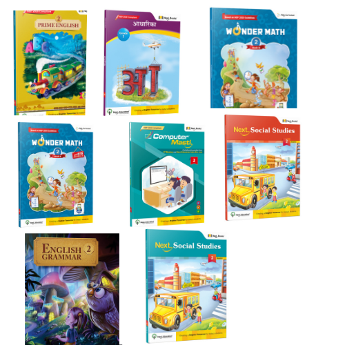 CBSE Class 2 books for Kids | Class 2 books for Kids(Hindi,English,Maths,Computer,Science&Social)