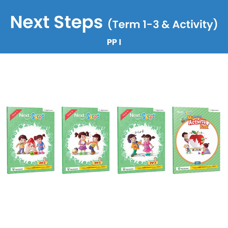 Next Steps PP- I - Term 1 - 3 + Activity Book