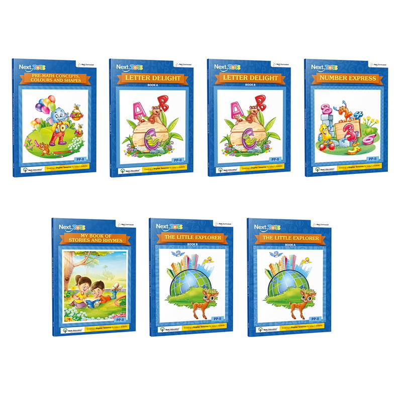 Set of 7 - Nursery Books by Next Education